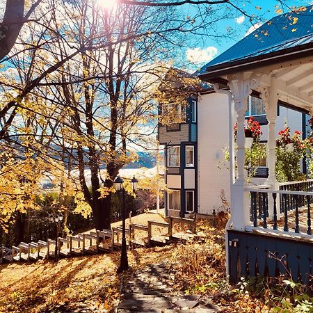 Auberge Sous les Arbres Gaspé Exterior foto